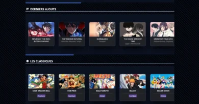 La nouvelle adresse de Anime sama