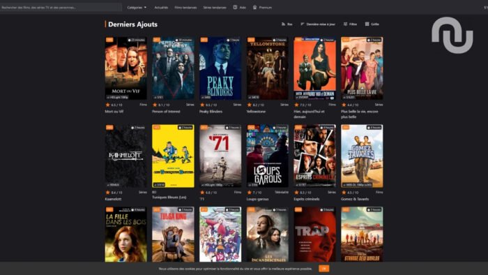 Plateforme Streaming gratuit 