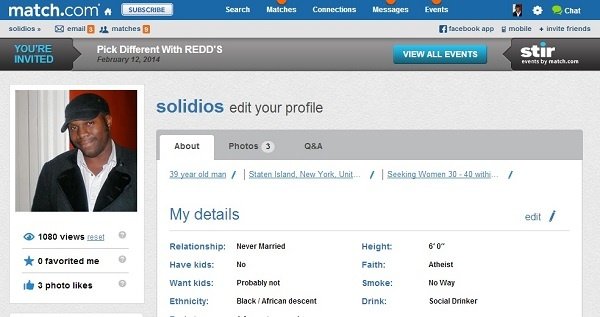 La plateforme Mon-Match.com